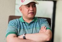 Anggota Komisi XI DPR RI Marwan Jafar memberikan keterangan terkait kebijakan fiskal daerah